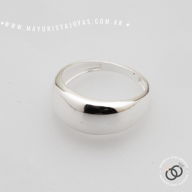 ANILLO PLATA LISA (PAL0351)