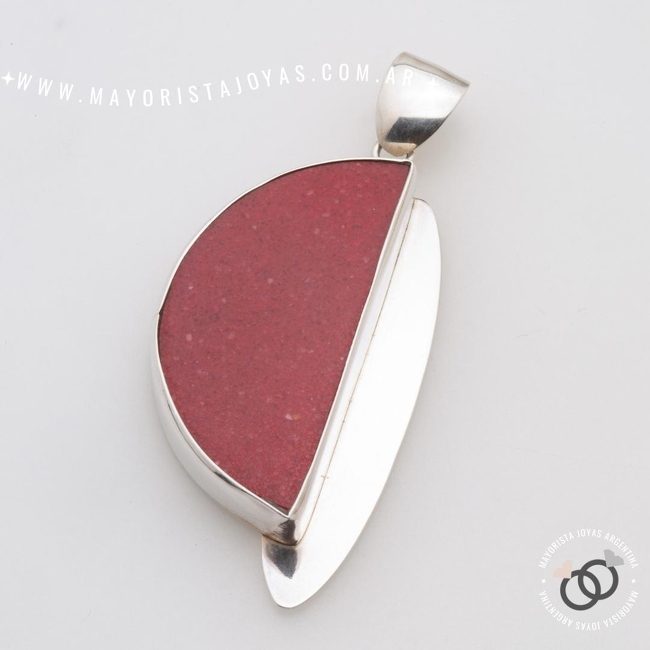 DIJE PLATA Y PIEDRA (PPD0335)