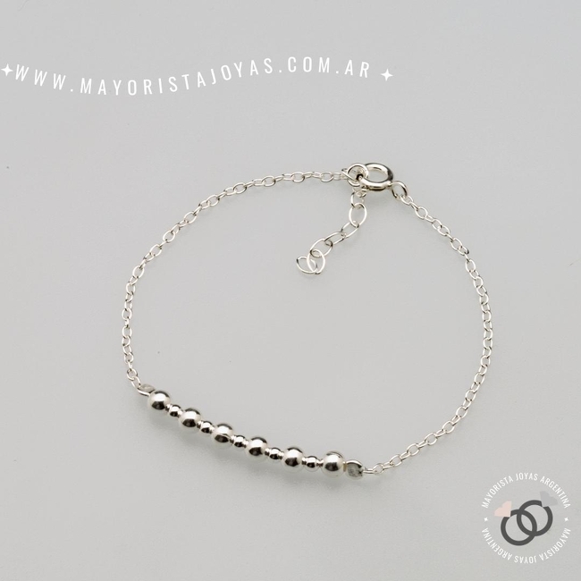 PULSERA PLATA LISA (PBL0281)
