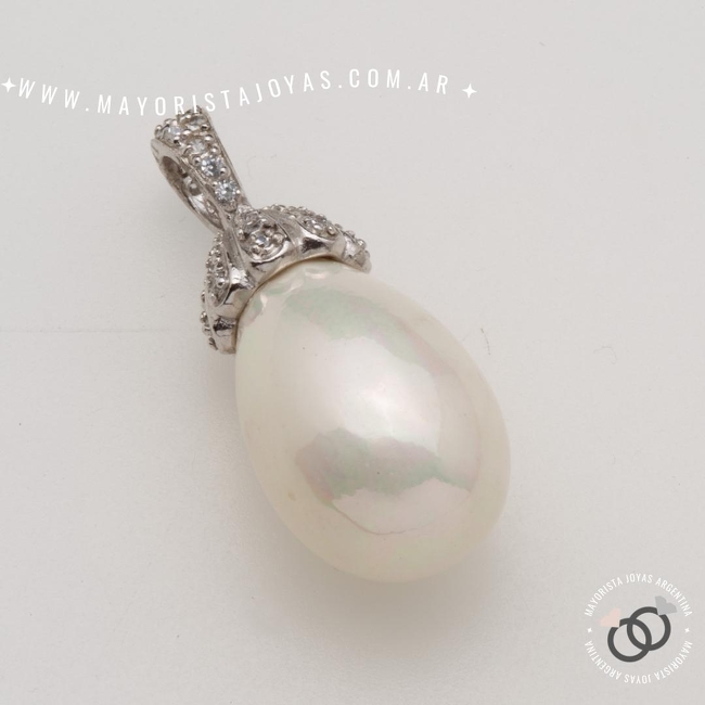 DIJE PLATA Y CUBIC (PDC0184)