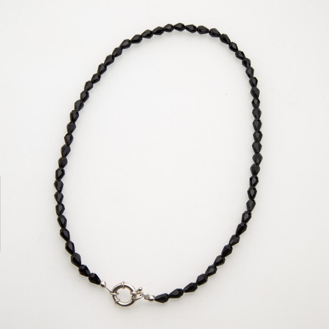 COLLAR PLATA 925 CON CRISTALES (PCK0060)