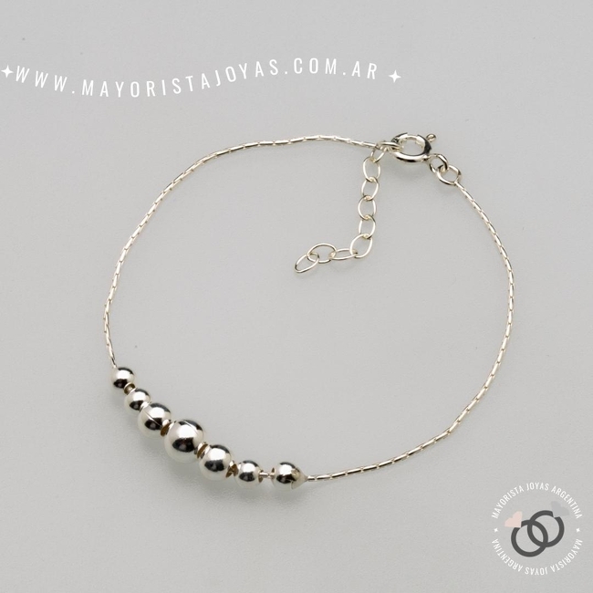 PULSERA PLATA LISA (PBL0249)