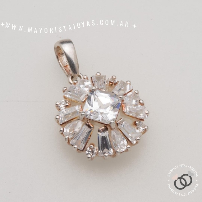 DIJE PLATA Y CUBIC (PDC0216)