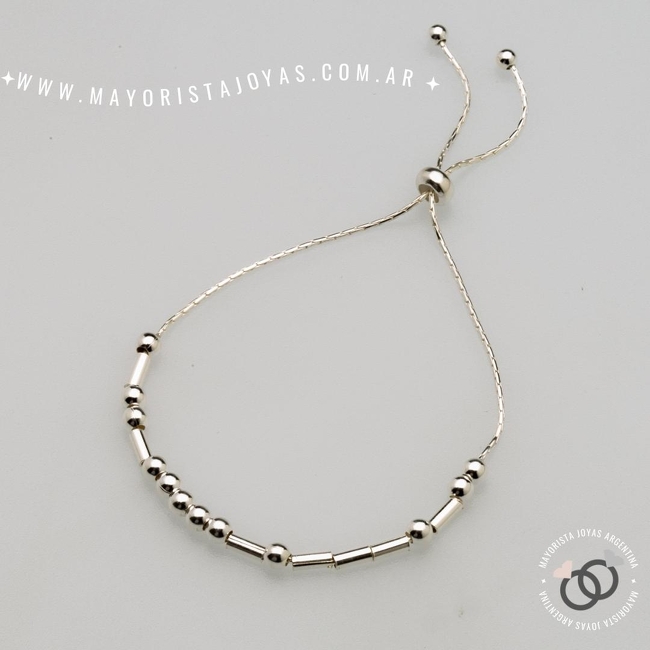 PULSERA PLATA LISA (PBL0251)