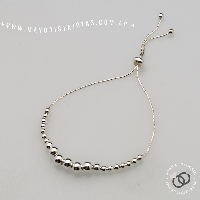 PULSERA PLATA LISA (PBL0250)