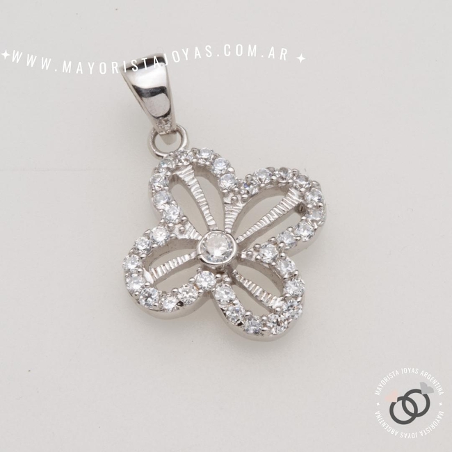 DIJE PLATA Y CUBIC (PDC0217)