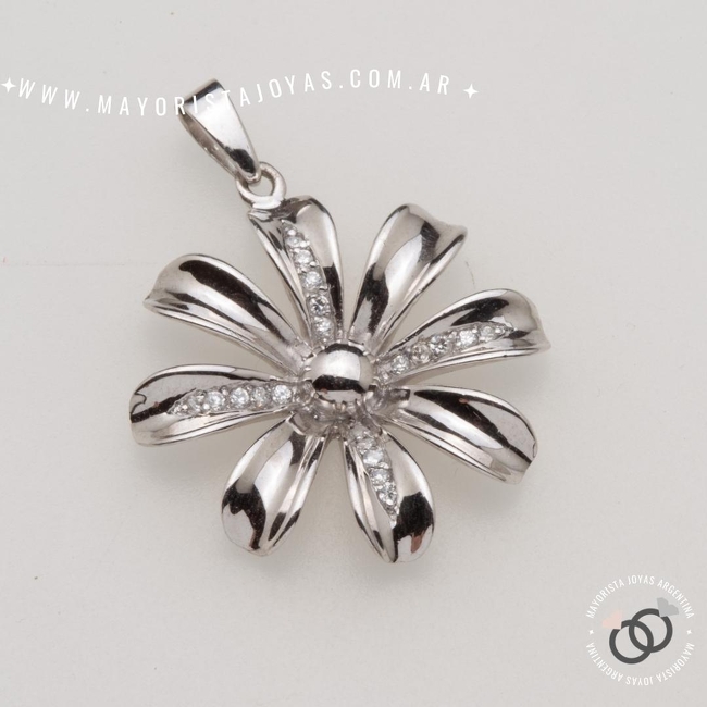 DIJE PLATA Y CUBIC (PDC0218)