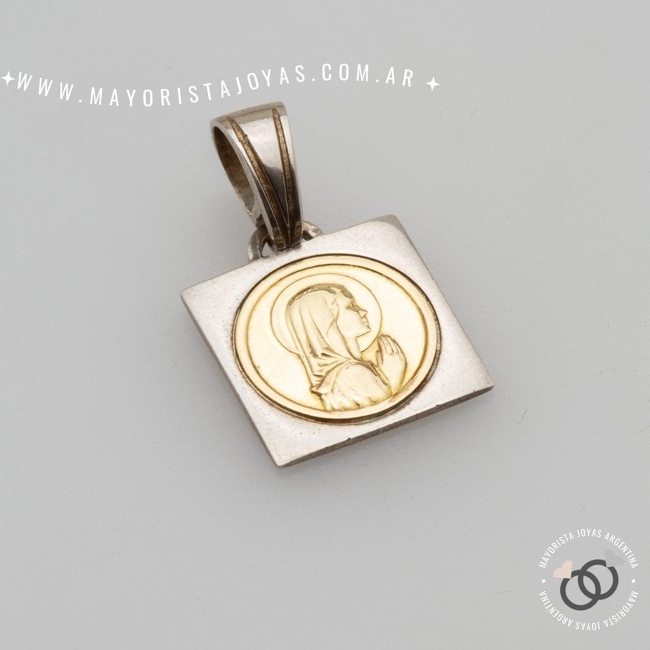 DIJE PLATA Y ORO (POD0230)