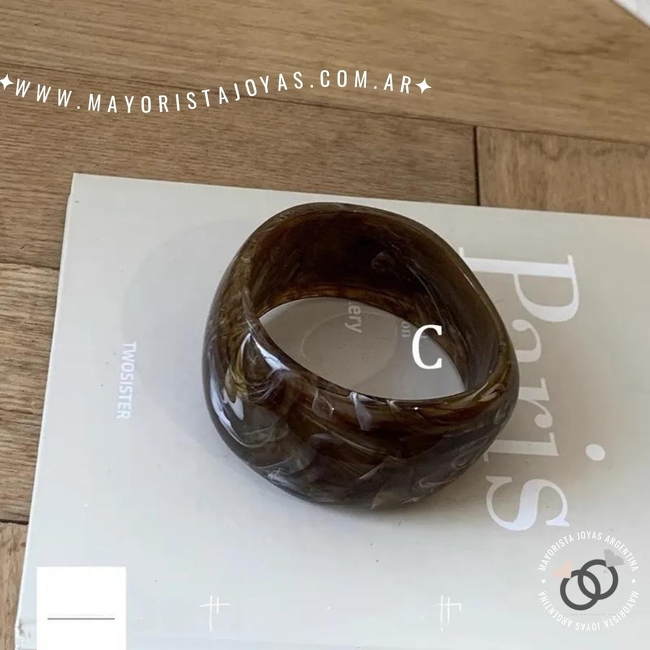 BRAZALETE CAREY SINTETICO (BAR0105)