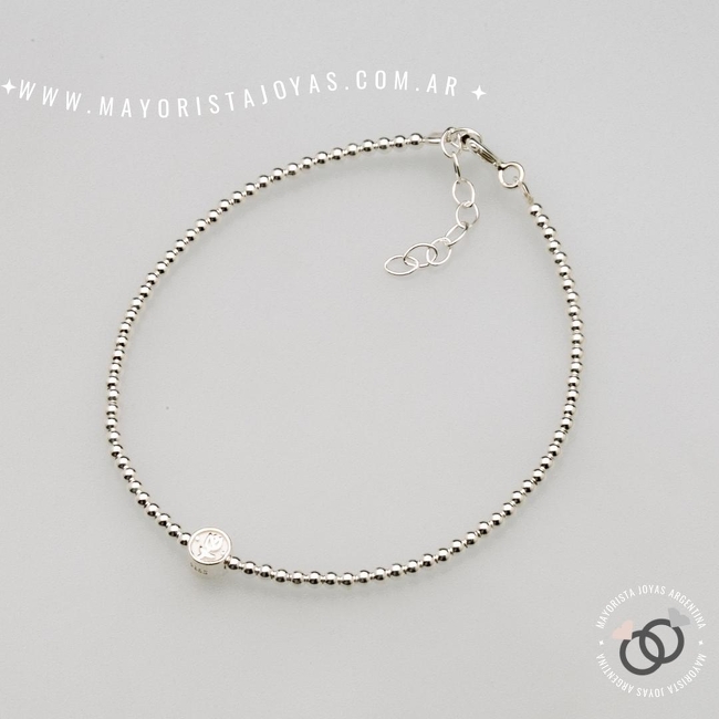 PULSERA PLATA LISA (PBL0260)