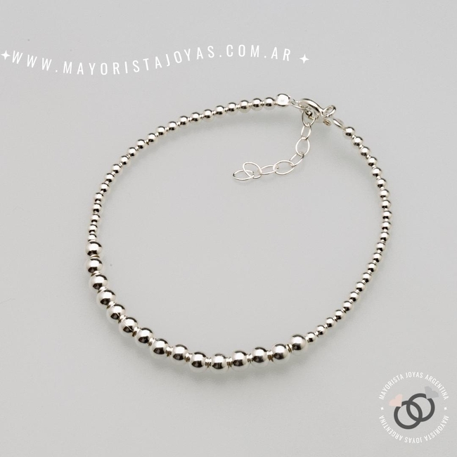 PULSERA PLATA LISA (PBL0265)