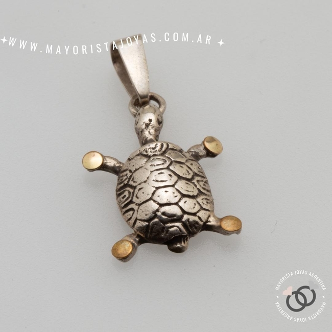 DIJE PLATA Y ORO (POD0243)