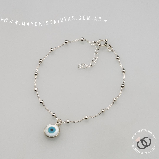 PULSERA PLATA LISA (PBL0300)