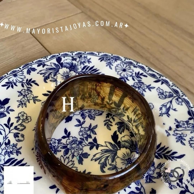 BRAZALETE CAREY SINTETICO (BAR0104)