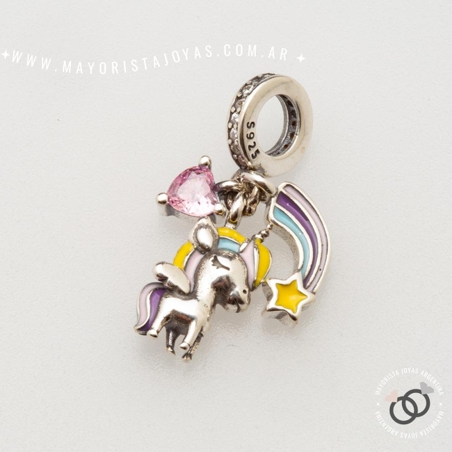 CHARMS PLATA Y CUBIC PARA PANDORA (PP0146)
