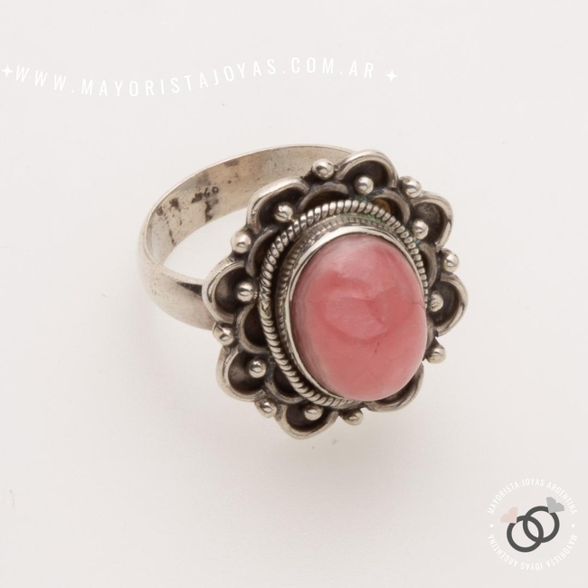 ANILLO PLATA Y PIEDRA (PAP0497)