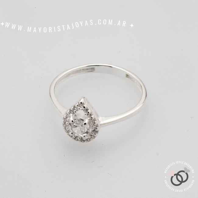 ANILLO PLATA Y CUBIC (PAC0410)