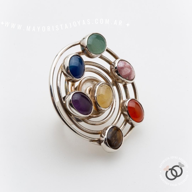 ANILLO PLATA Y PIEDRA (PAP0526)