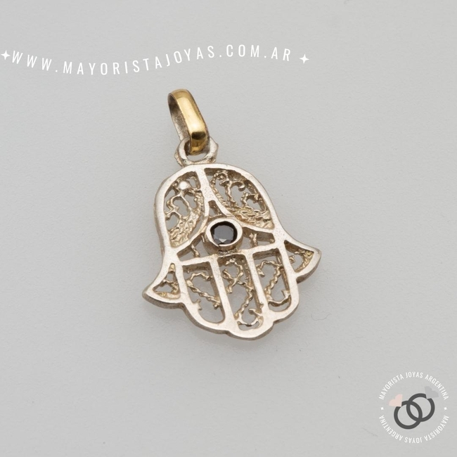 DIJE PLATA Y ORO (POD0252)