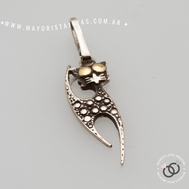 DIJE PLATA Y ORO (POD0253)