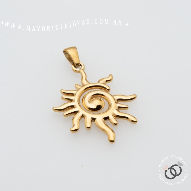 DIJE ACERO DORADO (DAD0178)