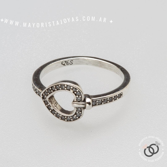 ANILLO PLATA Y CUBIC (PAC0340)