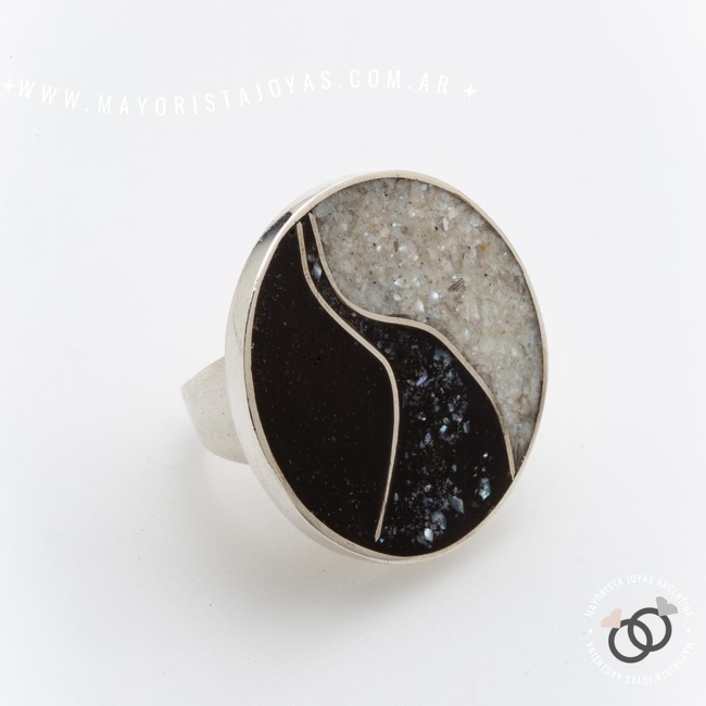 ANILLO PLATA Y PIEDRA (PAP0529)