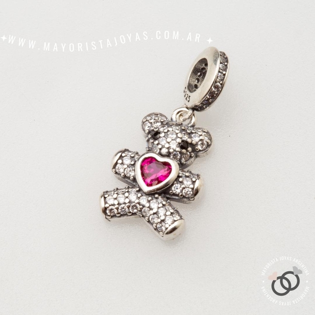 CHARMS PLATA Y CUBIC PARA PANDORA (PP0151)