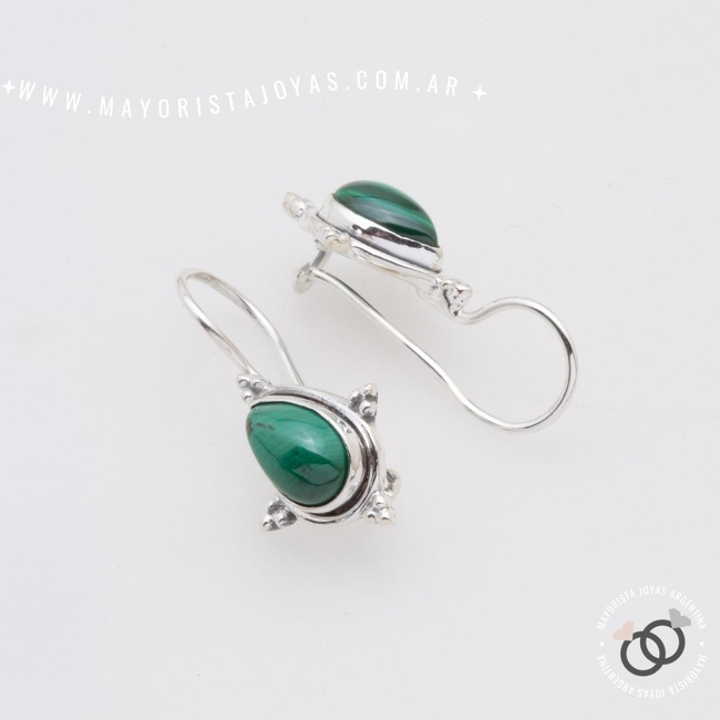 AROS PLATA Y PIEDRA (PPN0245)