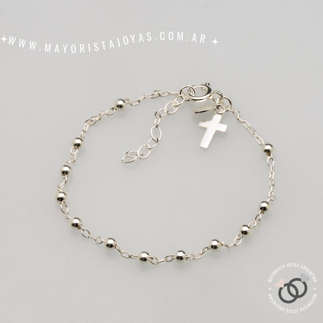 PULSERA PLATA LISA (PBL0270)