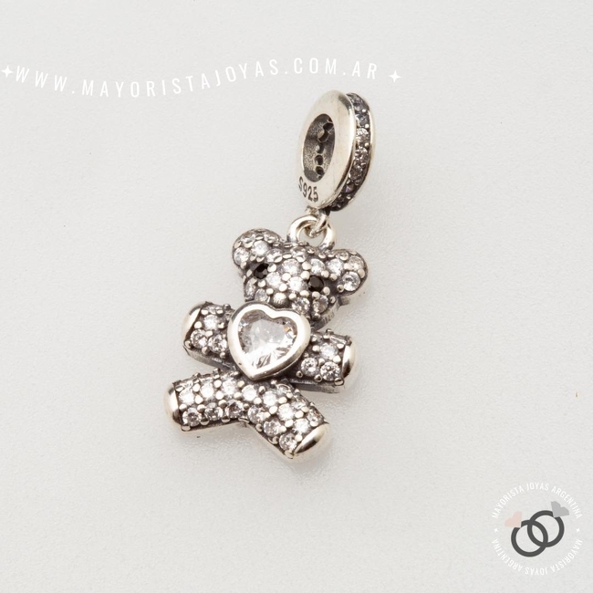 CHARMS PLATA Y CUBIC PARA PANDORA (PP0150)