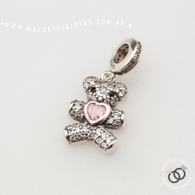 CHARMS PLATA Y CUBIC PARA PANDORA (PP0149)