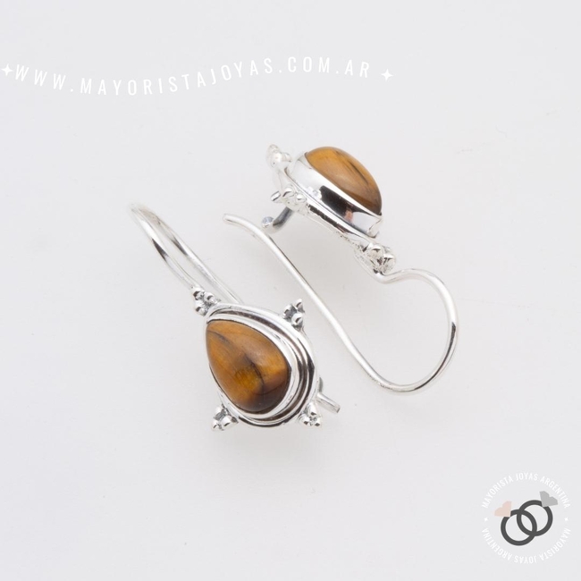 AROS PLATA Y PIEDRA (PPN0247)