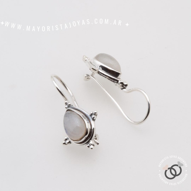 AROS PLATA Y PIEDRA (PPN0244)