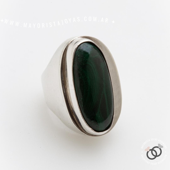 ANILLO PLATA Y PIEDRA (PAP0534)