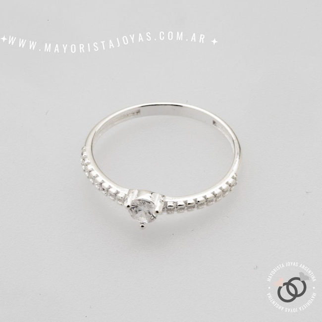 ANILLO PLATA Y CUBIC (PAC0403)