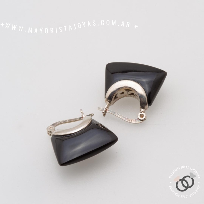 AROS PLATA Y PIEDRA (PPN0239)