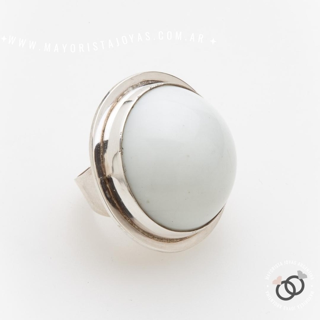 ANILLO PLATA Y PIEDRA (PAP0537)