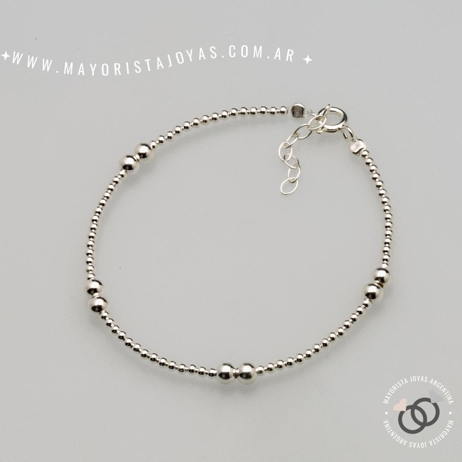 PULSERA PLATA LISA (PBL0276)