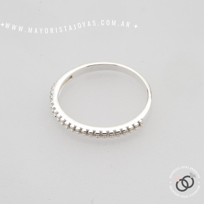 ANILLO PLATA Y CUBIC (PAC0402)