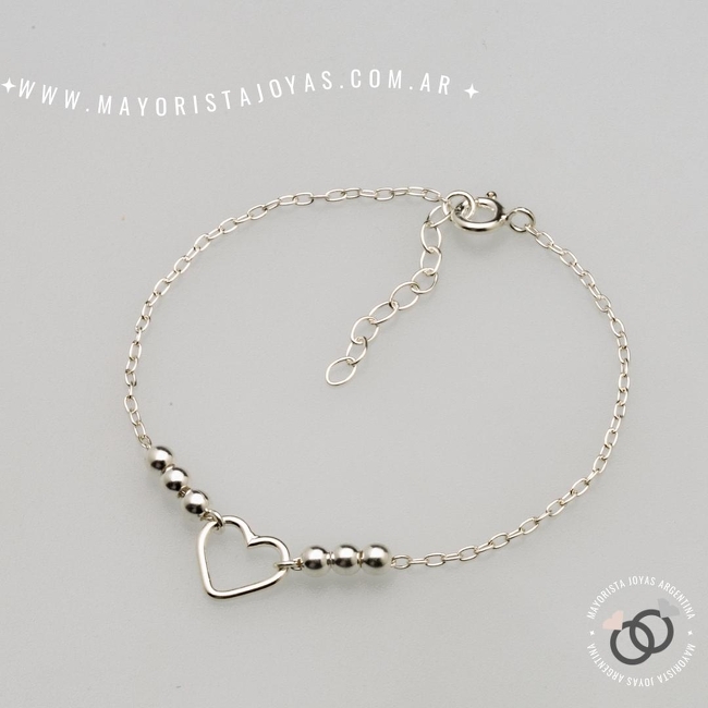 PULSERA PLATA LISA (PBL0243)