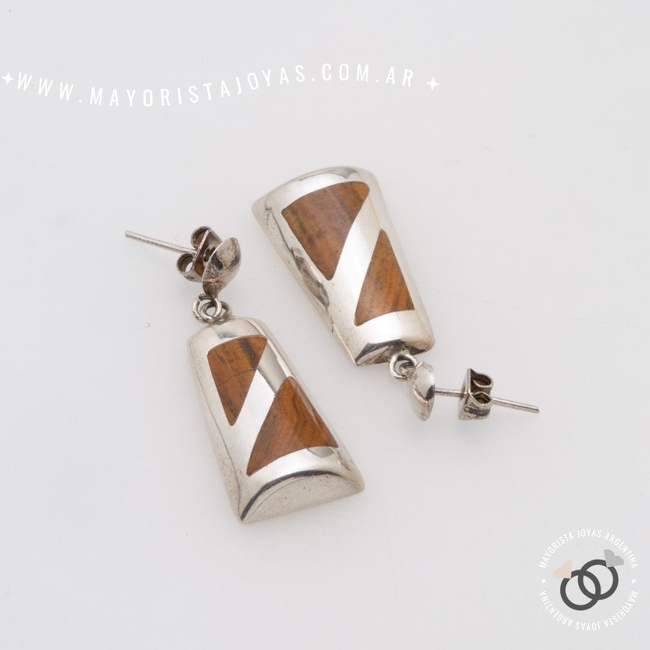 AROS PLATA Y PIEDRA (PPN0231)