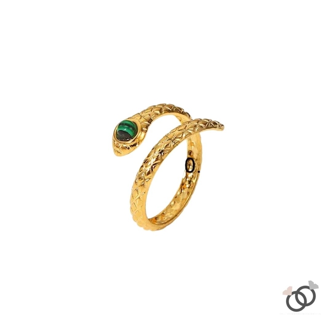 ANILLO DE ACERO Y PIEDRA (AAP0124)