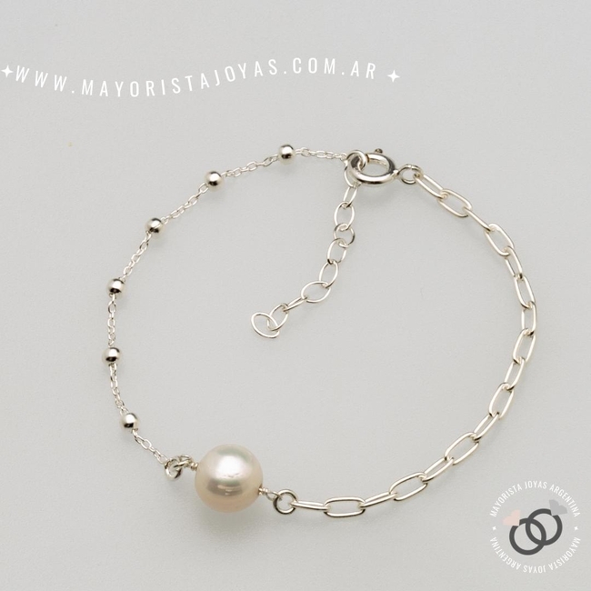 PULSERA PLATA LISA (PBL0234)