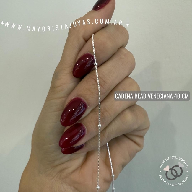 CADENA PLATA 40CM (PCI0115)