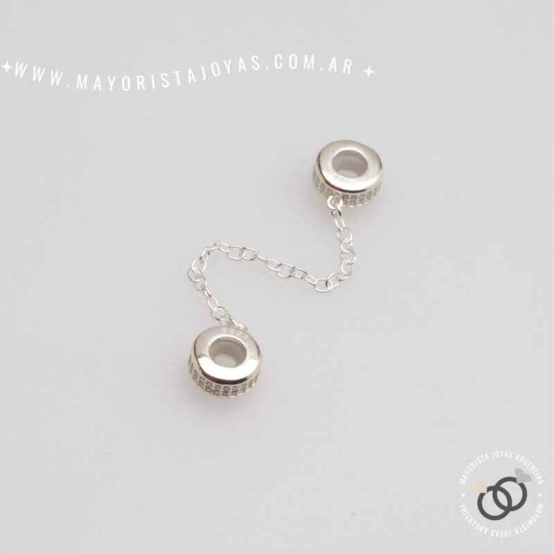 CHARMS/TRABA PLATA 925 PARA PANDORA (PP0224)