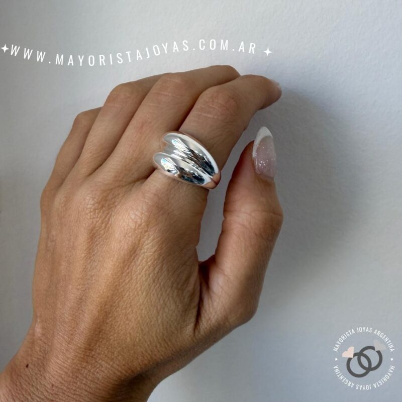 ANILLO PLATA INFLADA (PAE0167)