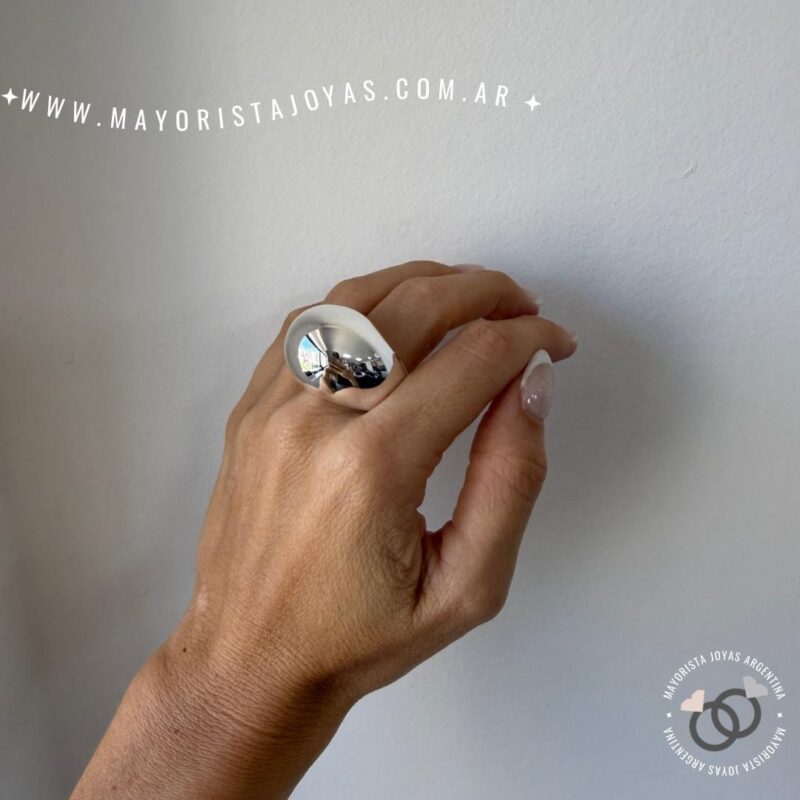 ANILLO PLATA INFLADA (PAE0166)