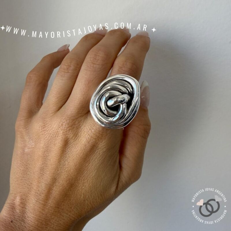 ANILLO PLATA INFLADA (PAE0026)